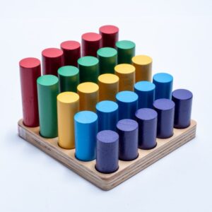 Cilindros Escalonados de Colores